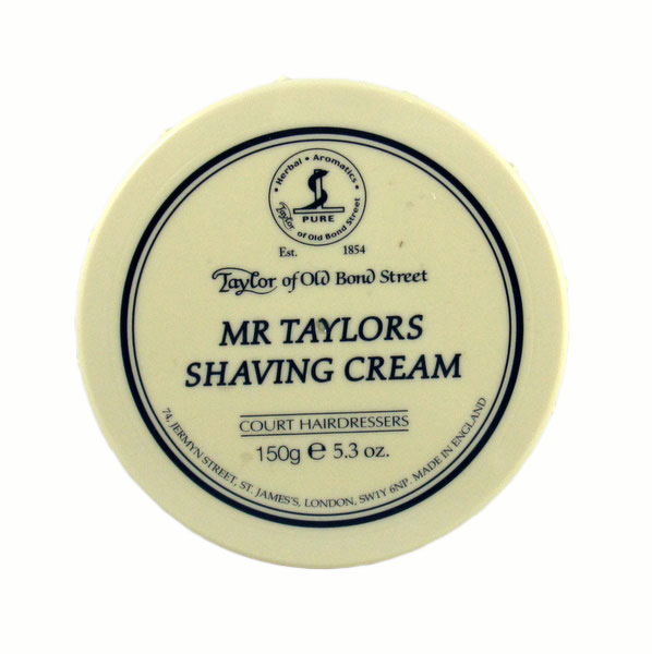 Mr. Taylor Shaving cream in bowl -0